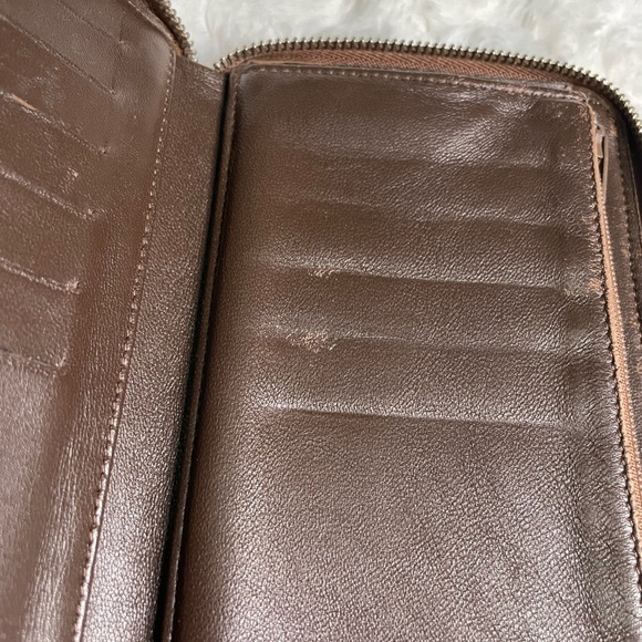 Chanel Brown Travel Line Canvas Bifold Long Wallet 🤎 - Picture 9 of 15